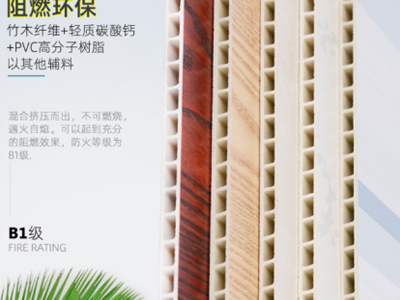 竹木纤维集成墙板